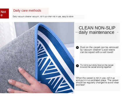 2 Pieces Kitchen Rugs Set Non Slip Kitchen Mat Rubber Backing Mat Slip Kitchen Mats and Rugs Waterproof Kitchen Rug Ergonomic Comfort Standing Mat for Kitchen