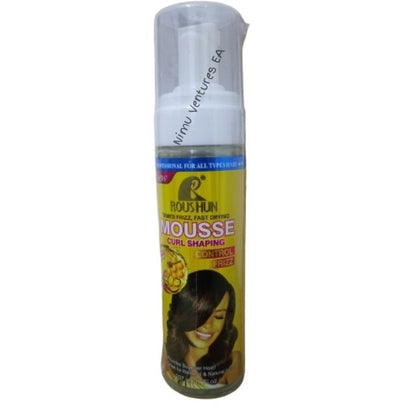 ROUSHUN Mousse Curl Shaping Control Frizz Foam Wrap Set Mousse Define Restore Bounce Curls No Frizz Restore Wig Curls - with Vitamin E Honey Protein Enriched