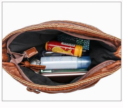 2025 New Arrivals Women's Shoulder Bag European and American Trend Retro Small Bag Casual Simple Crossbody Bag