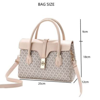 Mateamoda Classic Monogram Handbag Crossbody Bag Underarm Bag