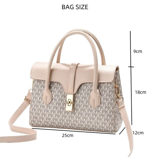 Mateamoda Classic Monogram Handbag Crossbody Bag Underarm Bag