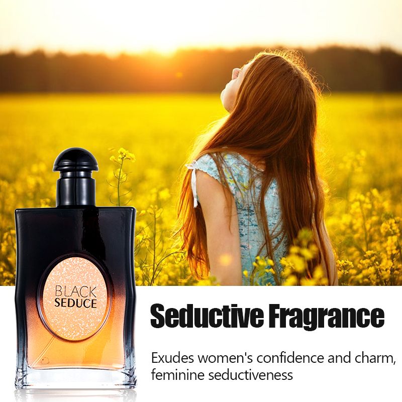 100Ml Ladies Perfume Fragrance Black Seduce Eau De Toilette Female Oriental Perfume