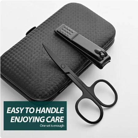 Home Nail Clipper 7piece Set Large Opening Manicure Tool Unisex Mini Compact Gift Eyebrow Clip Tweezers