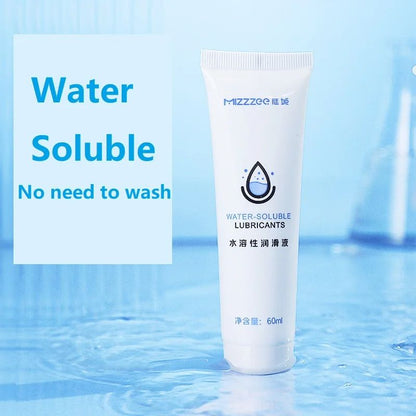60ml Water Based Sex Lube Long Lasting Lubricant Edible Massage Body Oil Anal Gel Adult Toys for Sex for Women Men Valentine Gift for Girlfriend Wife