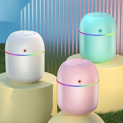 220ML Air Humidifier Home USB Bottle Aroma Essential Oil Diffuser LED Backlight For Home Car USB Fogger Mist Maker with LED Night Lamp 2023 Mist Maker Refresher
