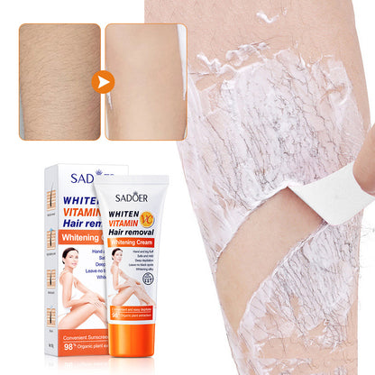 VC Hair Removal Cream Fast Painless Body Care Women Men Quick Hair Removal cream Armpit Legs Underarms 60g