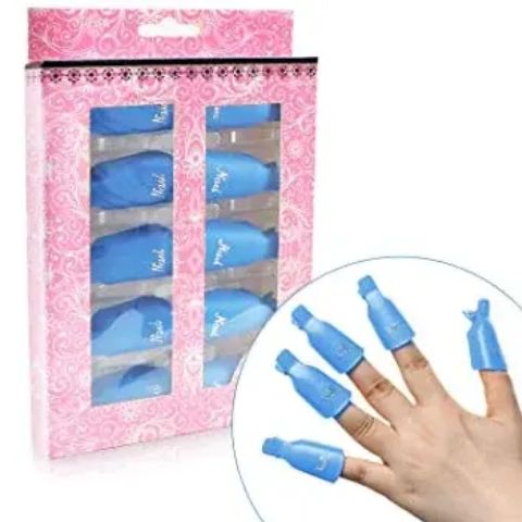Quality Gel Polish Remover Soak off caps UV gel Nail Art Remover pegs