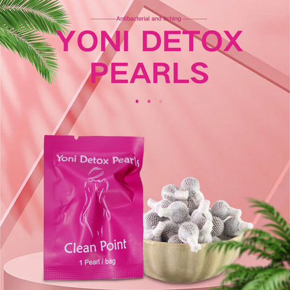5pcs Vaginal Detox Pearls for Women Tampons Chinese Medicine Swab Tampons Discharge Toxins Gynaecology