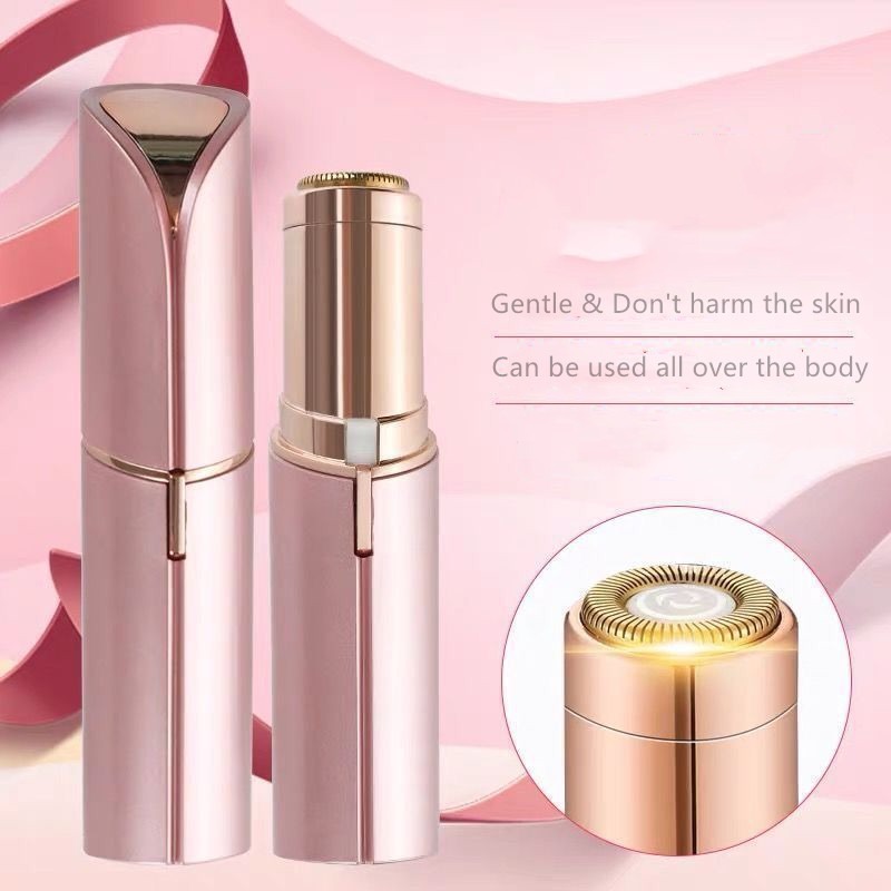 3 in1 Women Electric Eyebrow Trimmer Mini Eye Brow Epilator Facial Hair Removal USB Charging Portable Women Painless Razor Shaver Tool