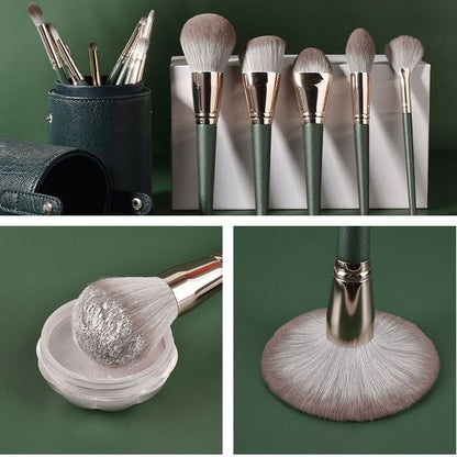 14pcs Set Upgrade Quality Makeup Brushes Foundation Eyeshadow Contours Kit Beauty Cosmetic Blush Full Make Up Brush Set