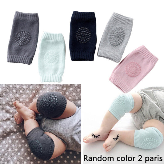 4Pcs Baby Knee Pad Kids Safety Crawling Elbow Cushion Infant Toddlers Baby Leg Warmer Knee Support Protector Baby Kneecap Baby Care Gifts