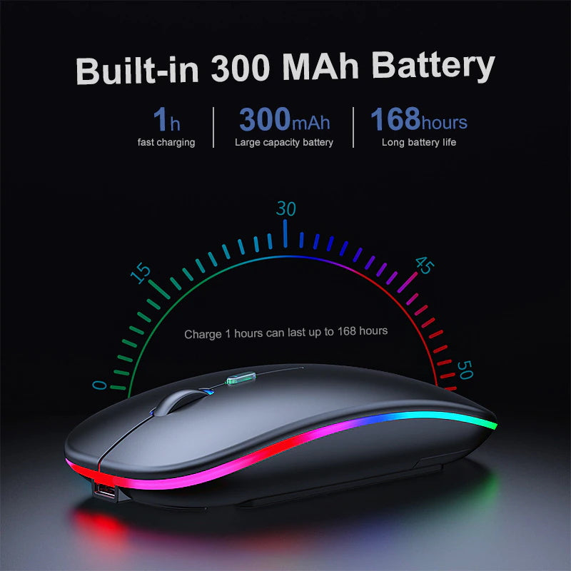 Backlight Mouse Rechargeable Mouse Wireless Mouse Computer Bluetooth Mouse wireless Mice