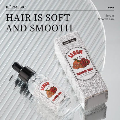 30ML KORMESIC Smooth Hair Moisturizing Repair Hair Smoothing Serum: Banish Frizz, Unravel Knots & Boost Hair Shine Reduce natural hairbreakage Strong Hair Follicles Reduce Hair Loss
