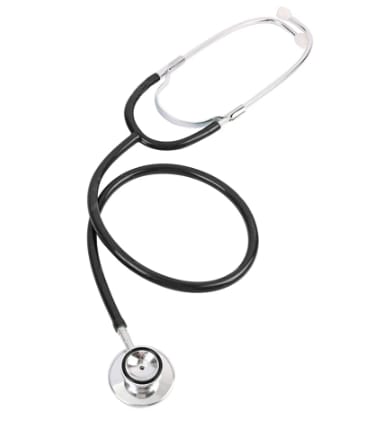 Double Head Stethoscope Professional Cardiology Stethoscope Doctor Medical Equipment Student Vet Nurse Devices Accessorie Kit