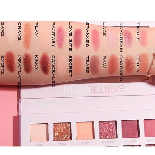 18 Colors Eyeshadow Pallete, Pearlescent Matte Glitter Eyeshadow Palette Make Up Eyeshadow Beauty Eye Pallete Waterproof Concealer Makeup Pallete Lasting-Effect Eye Shadow