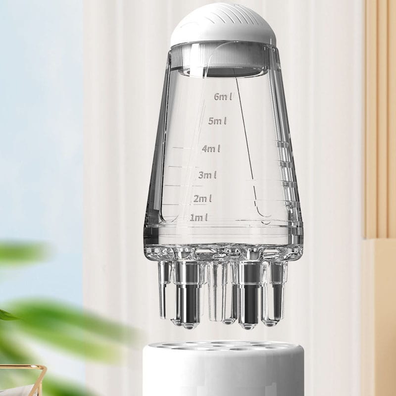Scalp Applicator Liquid Comb Portable Mini Massage Comb 1-6ml Essential Oil Liquid Guiding Massager Scalp Mino Dispenser Hair Nurturing Anti Hair Loss Scalp Care Tools