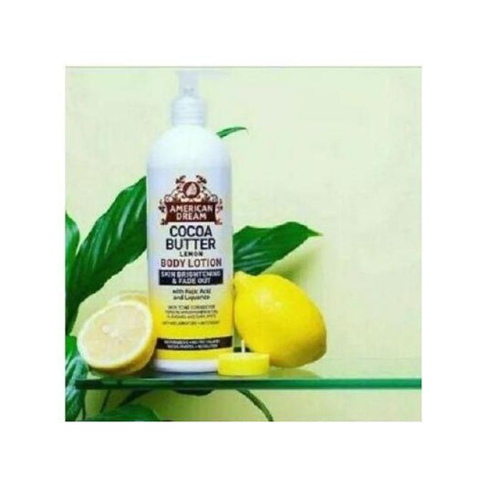 Cocoa Butter Lemon Body Lotion Skin Brightening & Fade Out