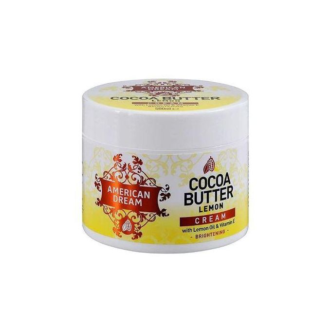 Cocoa Butter Lemon Brightening Cream