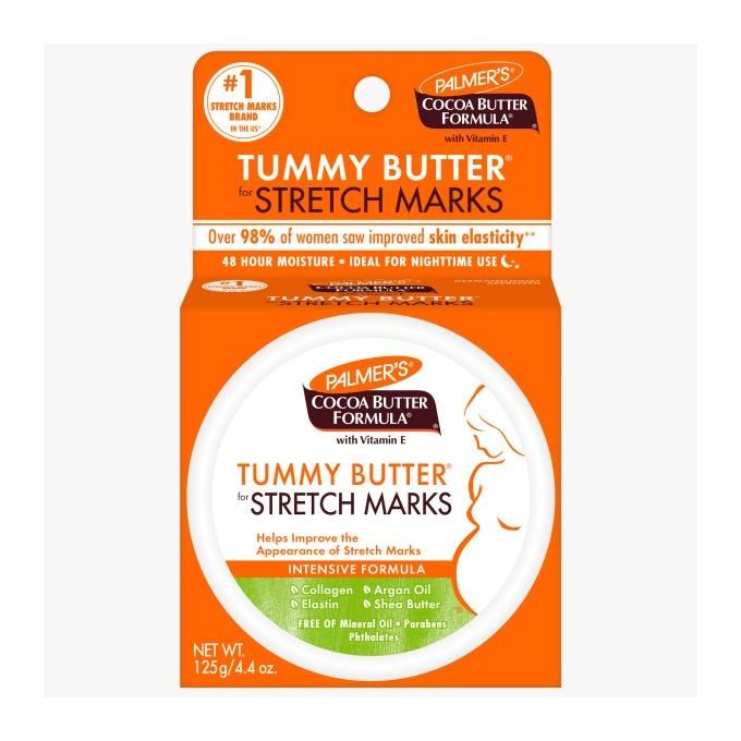Cocoa Butter - Tummy Butter for Stretch Marks - Jar - 125ml
