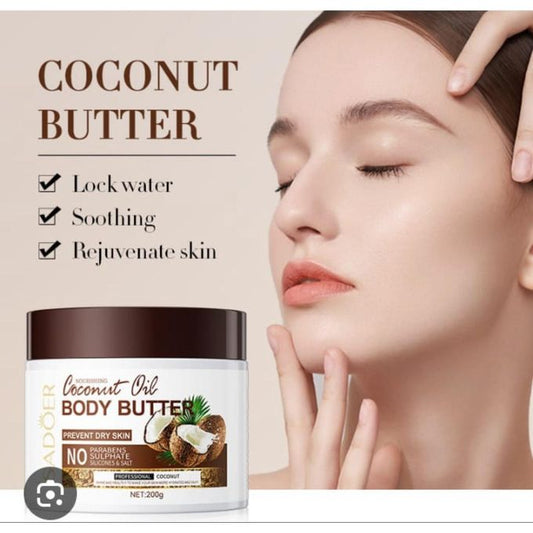 Coconut Oil Body Butter â€“ Deep Nourishment, Intense Hydration & Silky Soft Skin