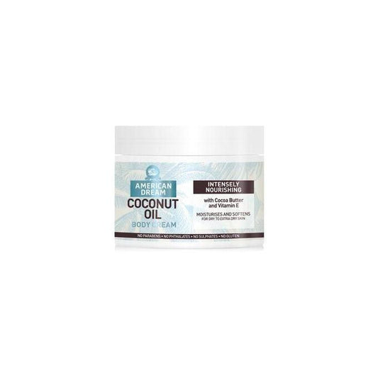 Coconut Oil Body Cream with Cocoa Butter and Vitamin E For All Skin Types-500mL