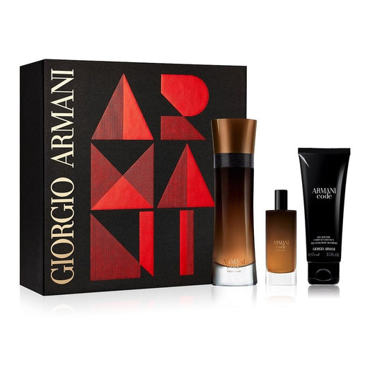 Code Profumo 3 Piece Gift Set For Men with Mini Perfume & Shower Gel