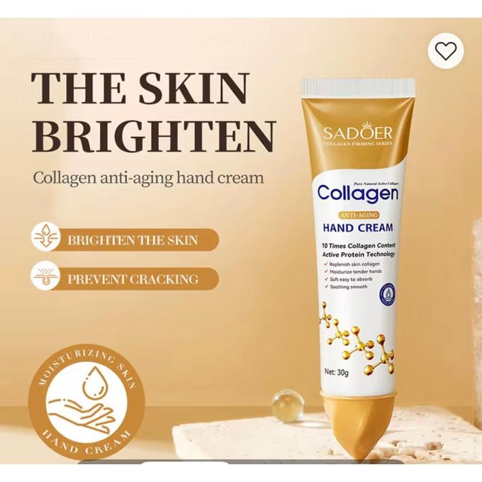 Collagen Anti-Aging Hand Cream â€“ Firming, Moisturizing & Wrinkle-Smoothing Care