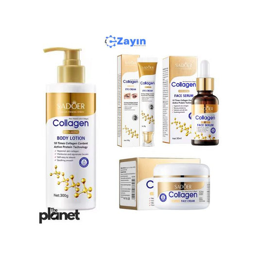 Collagen Anti-Aging Set , Face & Body Collagen Repair Kit , Skin Firming Collagen Set, Total Skincare Bundle, Collagen Whitening Set, Hydrating...