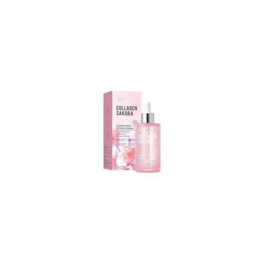 COLLAGEN CHERRY BLOSSOM GLOW SERUM Hydrating Moisturize Oil Control Essence For Dry And Oily Skin.