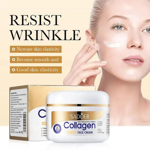 Collagen Face Cream Anti Wrinkles And Fine Lines, Intensive Hydration, Anti - Aging, Brighten Skin Tone, Acne Fade Firming And Lifting...