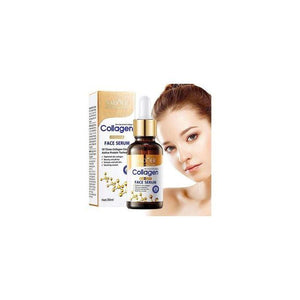 Collagen Face Serum For Skin Tightening Helps Lift, Plump & Firm Sagging Skin Serums For Skin Care Anti Wrinkle Boost, Fragrance Free Pure Natural...