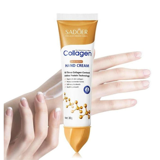Collagen Firming Antiaging Hand Cream Moisturizes,Replenish Skin, Smoothens-30g
