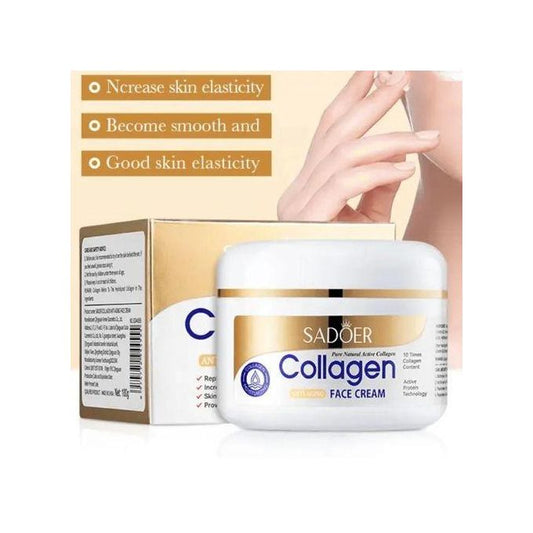 Collagen Premium Skin Cream - Anti Aging Face And Body Moisturizer, Intense Skin Hydration And Firmness