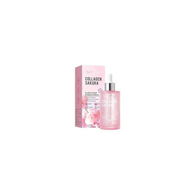 Collagen Sakura face serum For moisturizing, Nourishing Even Tones, Soothes and Hydrates