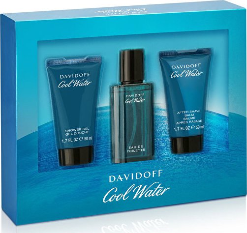 Cool Water Men 3 Piece Gift Set with SG and ASB