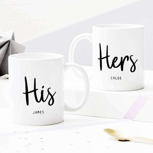 Couple Coffee Mugs - Mugs for Gifts
