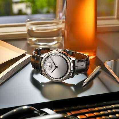 Fashion Men Watches Leather Men's Watches Quartz Business Watches Male Wrist Watch