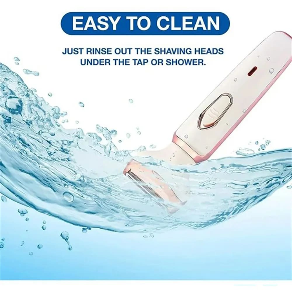 4 in 1 Electric Razor for Women Full Body Hair Trimmer Arm Armpit Private Hair Removal Instrume Lady Shaver Body Hair Removal Epilator Painless Cordless Trimmer Razor Gifts For Women