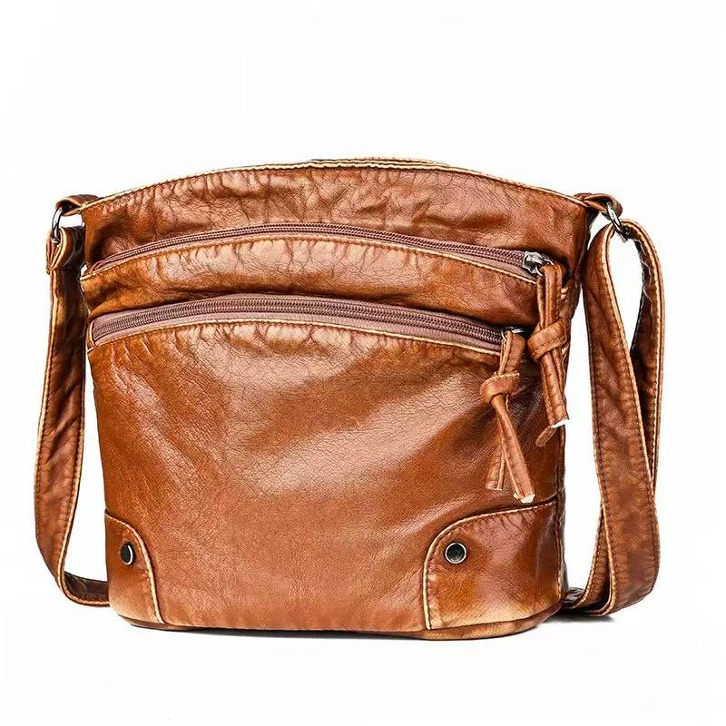 2025 New Arrivals Women's Shoulder Bag European and American Trend Retro Small Bag Casual Simple Crossbody Bag