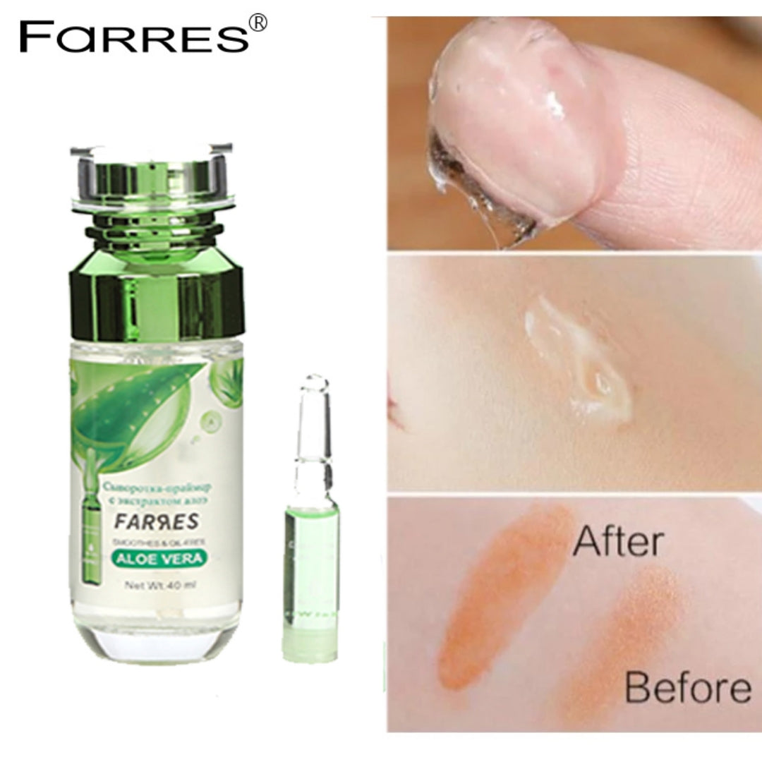 Farres 2 In 1 Aloe Vera Primer With Essence Serum Soothes & Oil-Free
