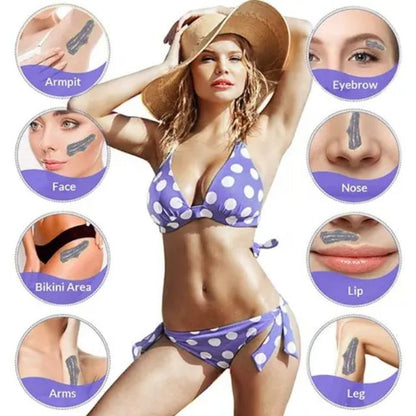 Hard Wax Beans Depilatory Hard Wax Beans Waxing Bikini/ Armpit/ Arm/ Legs Hair Removal Bean