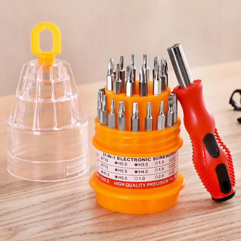 31PCS multi-function combination screwdriver set, mobile phone, computer, car maintenance