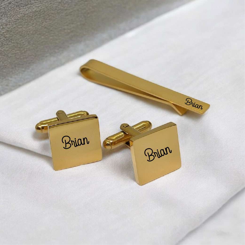 Cufflinks and Tie Clips