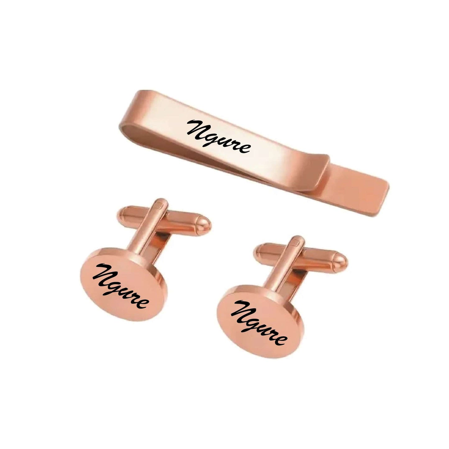 Cufflinks and Tie Clips