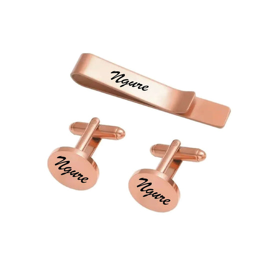 Cufflinks and Tie Clips