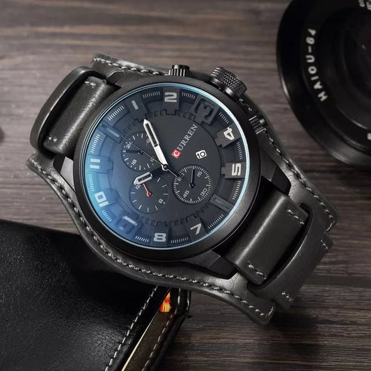 Curren M 8225 Auto Date Men Wrist Watch