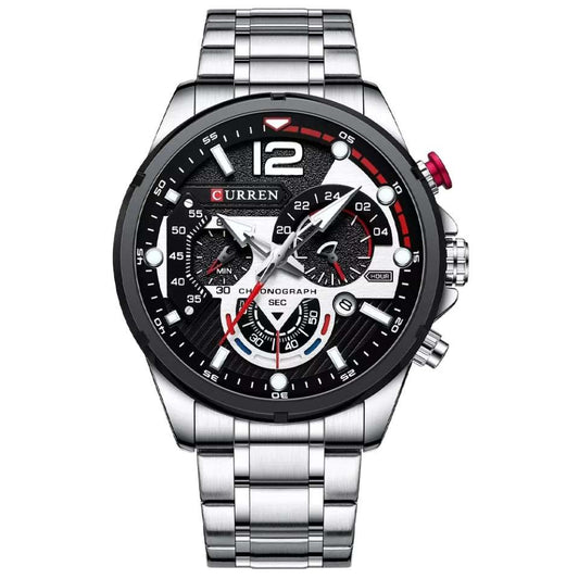 CURREN Stainless Steel Luminous Wristwatch