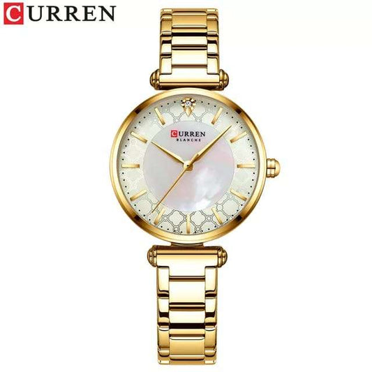 Curren Women's Gold Dial Watch | Gifts Ideas 1