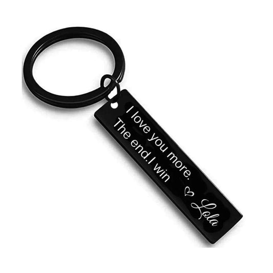 Cute I Love you MOST Keychain   1