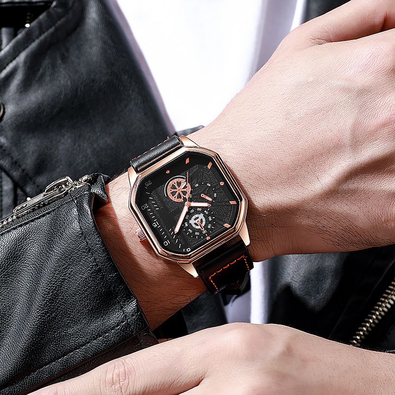 Men Watches Quartz Watches Luxury Sports Watches Business Elite Success Male Wrist Watch Men Leather Watch Fashion Accessories And Exquisite Valentine Gift business watches men